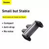 Aktyvus laikiklis Baseus Steel Cannon Mobilusis telefonas Juoda Sidabrinė