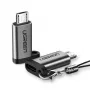 USB adapteris UGREEN USB-C į microUSB, pilkas, lengvas 0,4 kg