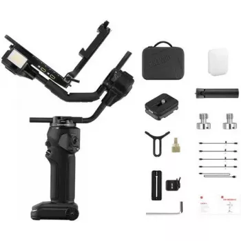 Gimbal Zhiyun Crane 4 3 ašių stabilizatorius su iki 10 valandų baterijos veikimo trukme