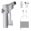 Gimbal Insta360 Flow 2 Standard Bundle — 3 ašių išmaniojo telefono stabilizatorius, sulankstomas, 1100 mAh baterija, Stone Gray