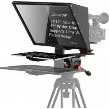 Teleprompter Desview TP170 17 colių reguliuojamo aukščio lengvas teleprompteris
