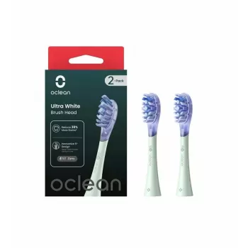 Dantų šepetėlių galvutės Oclean UW01 2 vnt. Žalia Ypač minkšta