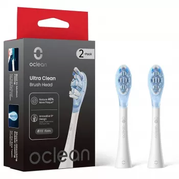 Oclean UC03-2 dantų šepetėlių galvutės 2 vnt. baltos Oclean