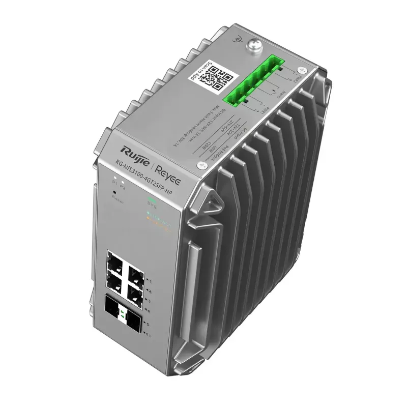 Valdomas komutatorius Ruijie Networks RG-NIS3100-4GT2SFP-HP L2 Gigabit Ethernet PoE