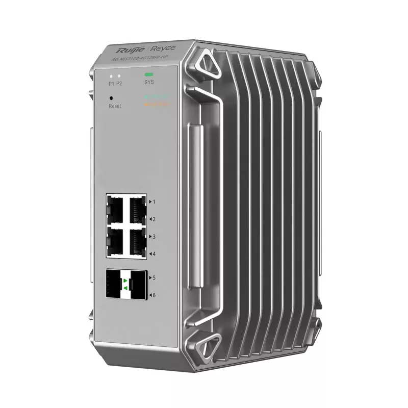 Valdomas komutatorius Ruijie Networks RG-NIS3100-4GT2SFP-HP L2 Gigabit Ethernet PoE