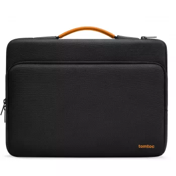 Nešiojamojo kompiuterio portfelis Tomtoc Defender-A14 Premium 16 colių nešiojamiesiems kompiuteriams, juodas