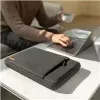 „tomtoc“ įmautės rinkinys, skirtas 16 colių „MacBook Pro“ ir 15,3 colių „MacBook Air“, juodas