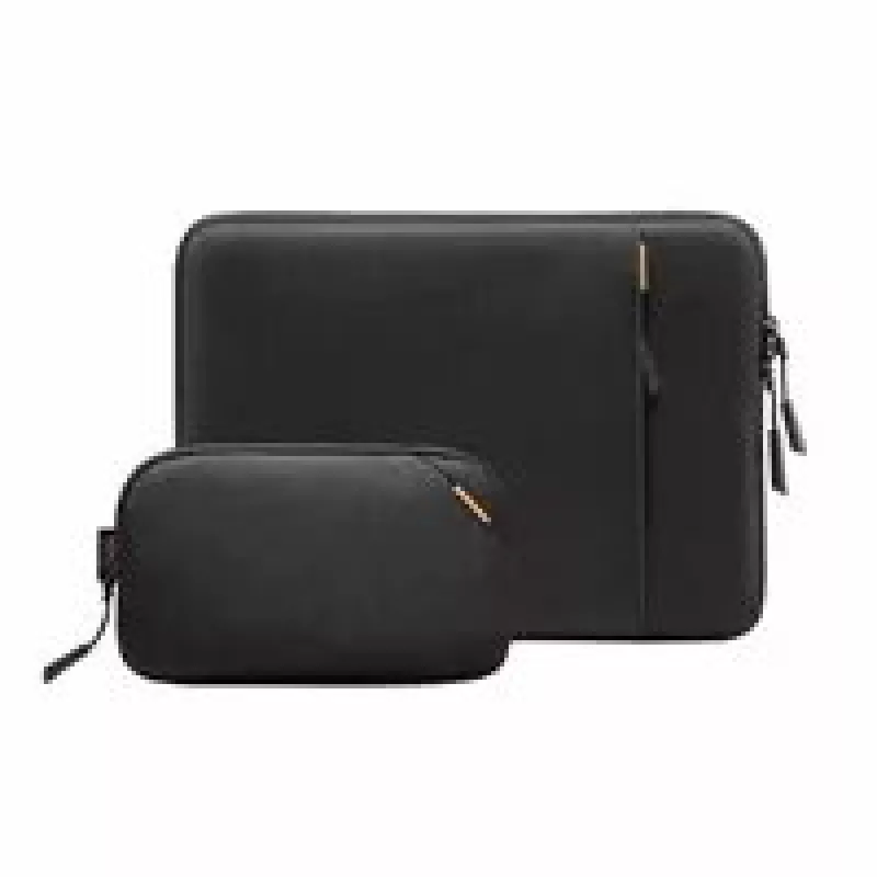 Tomtoc TOM-A13-C12D įmautės rinkinys 13 colių MacBook Pro / Air – juoda