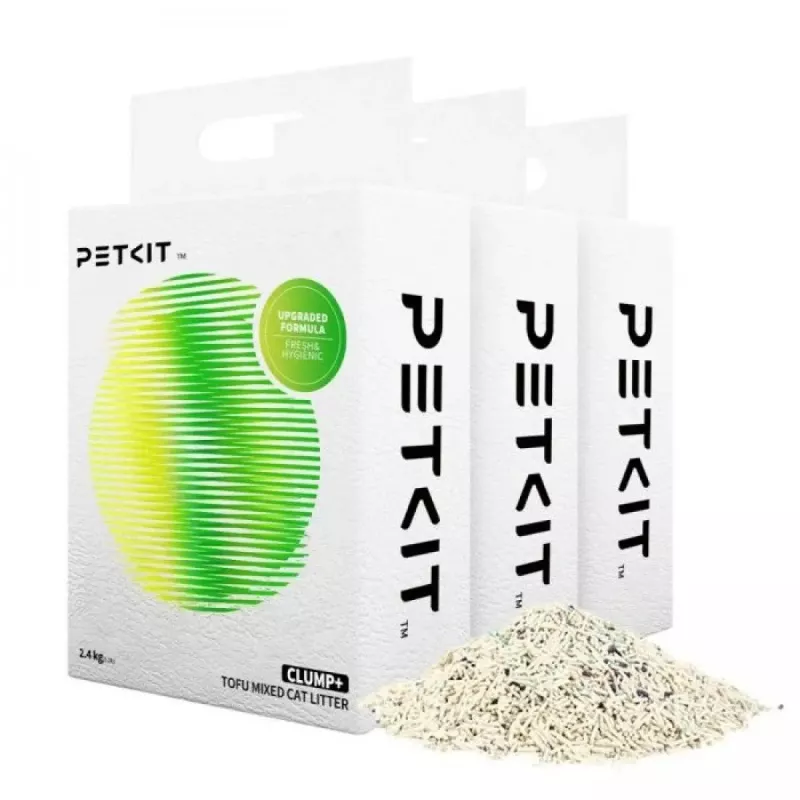 PETKIT Petkit 5-in-1 mišrus kačių kraikas (atnaujintas) – 3 maišeliai