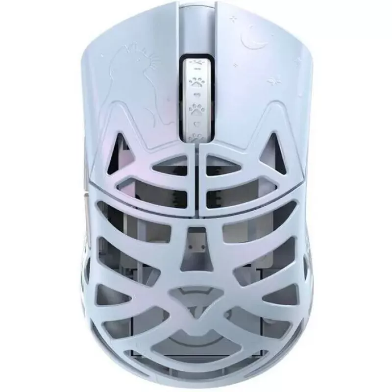 WLpelė Beast Miao žaidimų pelė su Omron optiniais jungikliais, eisblau (MIAO-IBLUE-O)