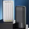 Nešiojama išorinė baterija Dudao K6Pro+ 20000mAh USB Type C + micro USB + Lightning