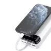 Nešiojama išorinė baterija Dudao K6Pro+ 20000mAh USB Type C + micro USB + Lightning