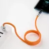 USB–Lightning laidas Dudao L24AL — 1 m, USB-A į Lightning, oranžinis