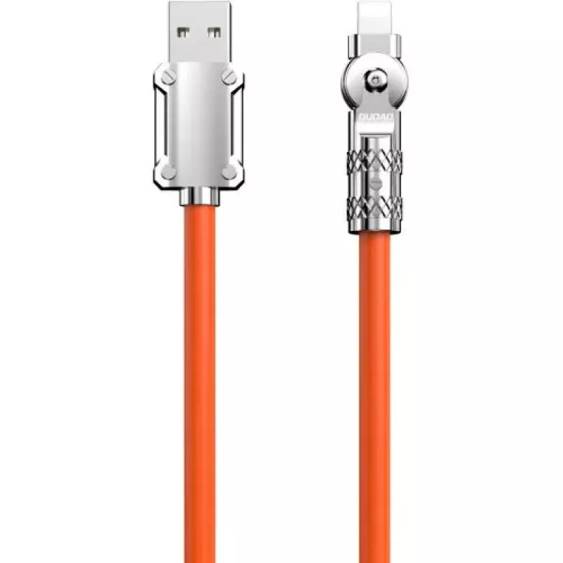 USB–Lightning laidas Dudao L24AL — 1 m, USB-A į Lightning, oranžinis