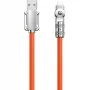 USB–Lightning laidas Dudao L24AL — 1 m, USB-A į Lightning, oranžinis