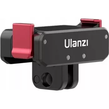 Ulanzi magnetinio laikiklio adapteris su 1/4 colio sriegiu, skirtas veiksmo kameroms — suderinamas su GoPro ir DJI Action 3