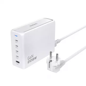 Pakrovėjas DUDAO A228EU 228W GaN 4xUSB-C 1xUSB-A