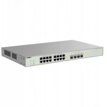 Valdomas tinklo komutatorius ASUS RG-NBS3300-16MG4XS-HP — 20 prievadų: 16×2,5GE, 4×SFP+, 4 PoE++ +12 PoE+, 370W, stovo, L2+