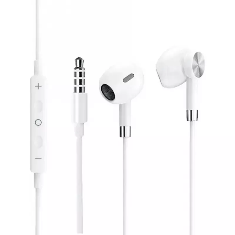 Laidinės ausinės Samsung Dawnkey Magnetic Earphone su 3,5 mm lizdu, baltos