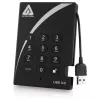 Išorinis standusis diskas Apricorn 2TB USB 3.2 Gen 1 Aegis Padlock