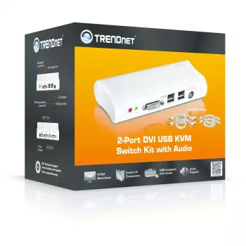 KVM jungiklis Trendnet TK-204UK
