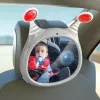 Kūdikio automobilinės kėdutės galinio vaizdo veidrodis Benbat OLY pilkas berniukui/mergaitei