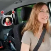 Kūdikio automobilinės kėdutės galinio vaizdo veidrodis Benbat OLY pilkas berniukui/mergaitei