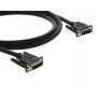 DVI kabelis Kramer Electronics DVI varinis kabelis 7.6 m DVI-D juodas