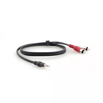 Garso kabelis Kramer Electronics C-A35M/2RAM-10 3 m 3,5 mm 2xRCA juodas