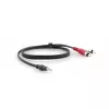 Garso kabelis Kramer Electronics C-A35M/2RAM-35 10,7 m 3,5 mm 2xRCA juodas