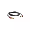 Garso kabelis RCA kištukas–kištukas 4,6 m Kramer Electronics 2xRCA