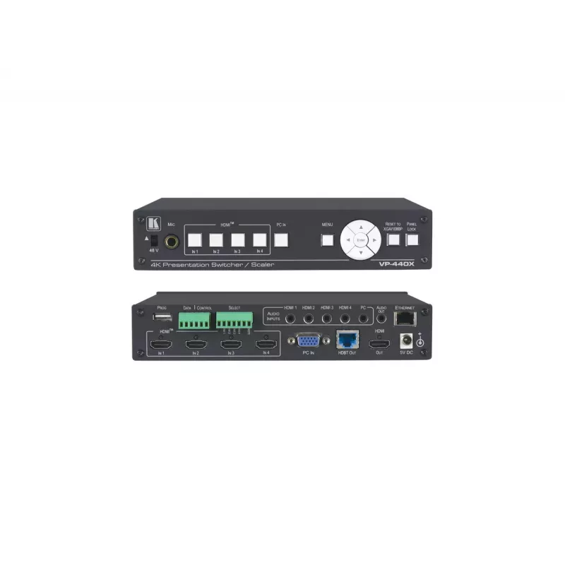 Video Scaler Kramer Electronics VP-440X Juoda 1080p 18W