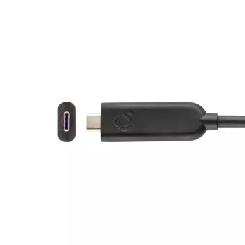 USB C į USB C kabelis Kramer Electronics CLS-AOCU32/FF-35 USB 3.2 Gen 2 10 Gbit/s 10,7 m Juodas