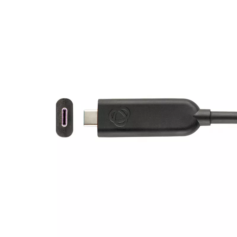 USB C į USB C kabelis Kramer Electronics CLS-AOCU32/FF-35 USB 3.2 Gen 2 10 Gbit/s 10,7 m Juodas