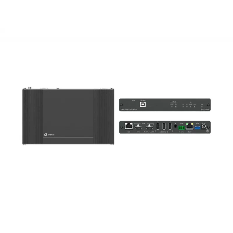 AV siųstuvas ir imtuvas Kramer Electronics EXT3-XR-TR 3840x2160 100 m