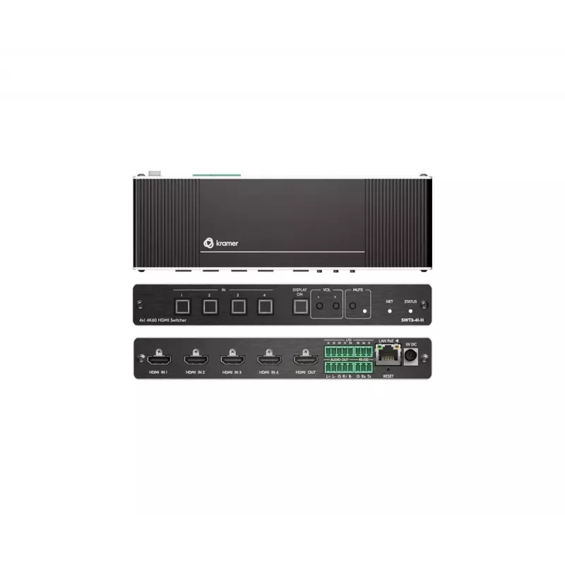 HDMI jungiklis Kramer Electronics SWT3-41-H 4K 60Hz 18Gbps