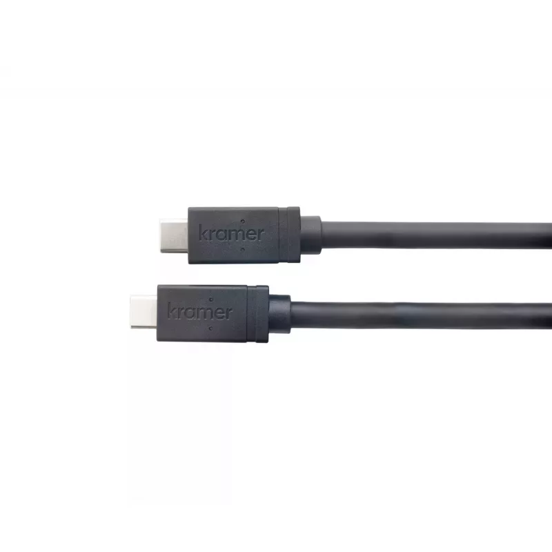 USB laidas Kramer Electronics CA–U32/FF–15 USB 3.2 Gen 2 4,6 m USB B USB C juodas