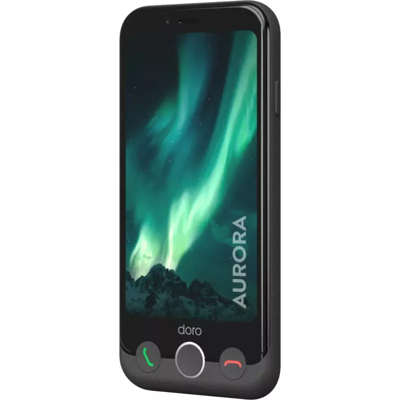 Išmanusis telefonas Doro Aurora 11 4,5 colio Dual SIM Android 14 4 GB 64 GB 3000 mAh grafitas