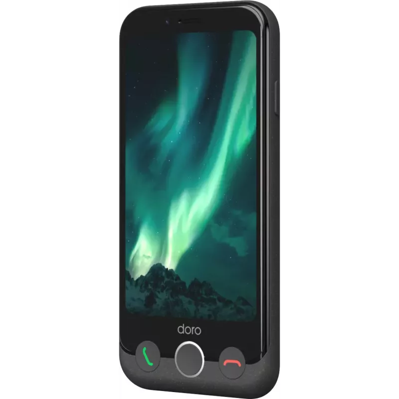 Išmanusis telefonas Doro Aurora 11 4,5 colio Dual SIM Android 14 4 GB 64 GB 3000 mAh grafitas