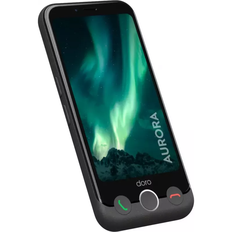 Išmanusis telefonas Doro Aurora 11 4,5 colio Dual SIM Android 14 4 GB 64 GB 3000 mAh grafitas