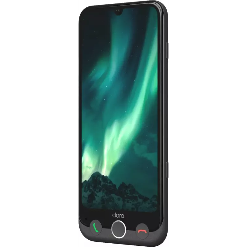 Išmanusis telefonas Doro Aurora A31 6.1 colio Dual SIM Android 14 6GB RAM 128GB Grafito pilkumo