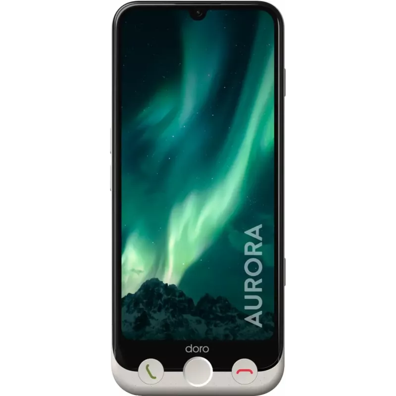 Išmanusis telefonas Doro Aurora A31 6.1 colio Dual SIM Android 14 6GB RAM 128GB Grafito pilkumo