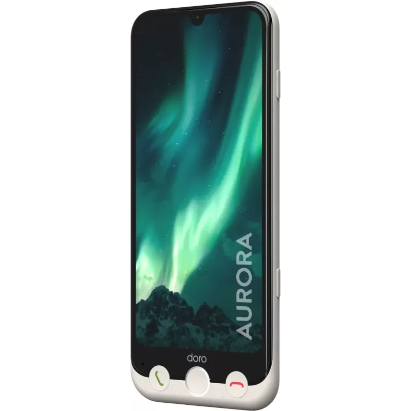 Išmanusis telefonas Doro Aurora A31 6.1 colio Dual SIM Android 14 6GB RAM 128GB Grafito pilkumo