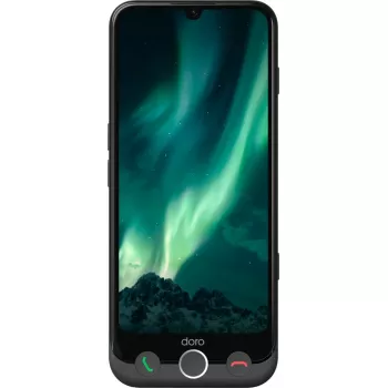 Išmanusis telefonas Doro Aurora A31 6.1 colio Dual SIM Android 14 6GB RAM 128GB Grafito pilkumo
