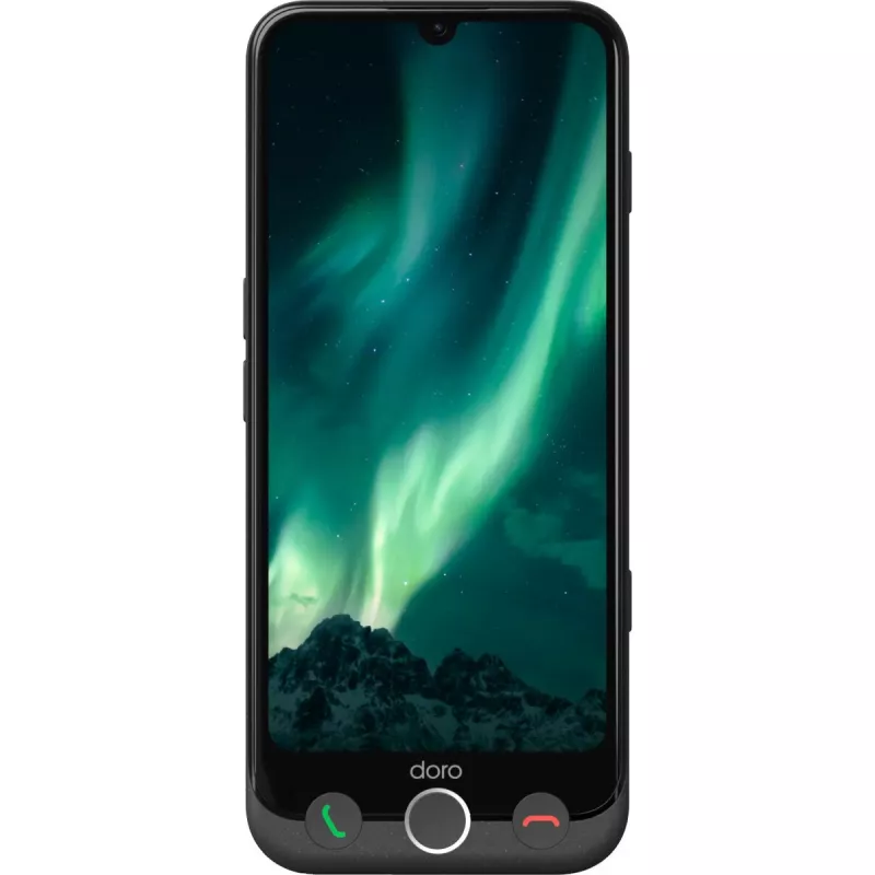 Išmanusis telefonas Doro Aurora A31 6.1 colio Dual SIM Android 14 6GB RAM 128GB Grafito pilkumo