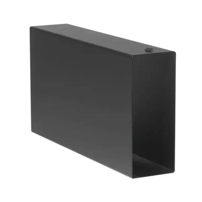 Išorinio vaizdo plokštės korpuso Sonnet DM-ENC-1M-D — Aliuminio korpusas, juodas, 88×424×228 mm