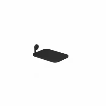 Lentyna SMS Smart Media Solutions EVER Side Shelf Dark MDF juoda 1,6 cm