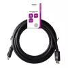 DisplayPort kabelis Deltaco DP8K-1050-LSZH 5 m juodas