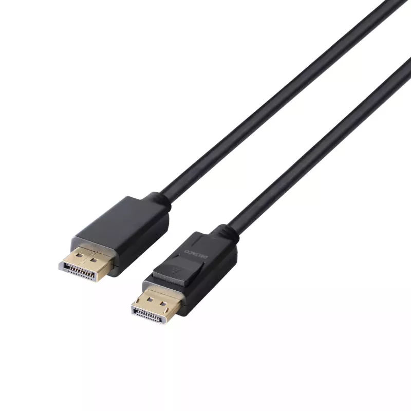 DisplayPort kabelis Deltaco DP8K-1050-LSZH 5 m juodas