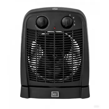 Šildytuvas-ventiliatorius Emerio FH-111910.2 — 2000 W, osciliacija, reguliuojamas termostatas, juodas